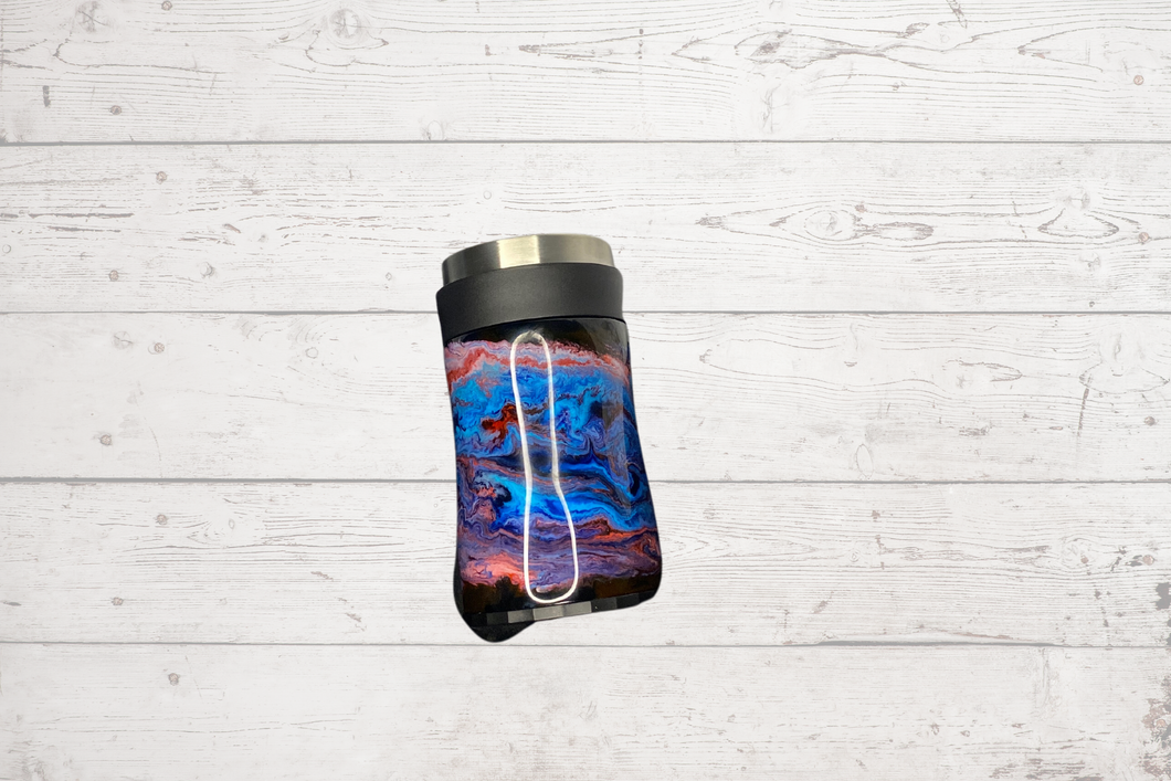 Black Red and Blue12 oz Can Chiller